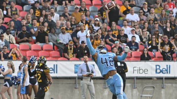 Toronto Argonauts CB Qwan'tez Stiggers.